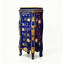 Armoire à bijoux en bouleau peinte à la main American Country Style