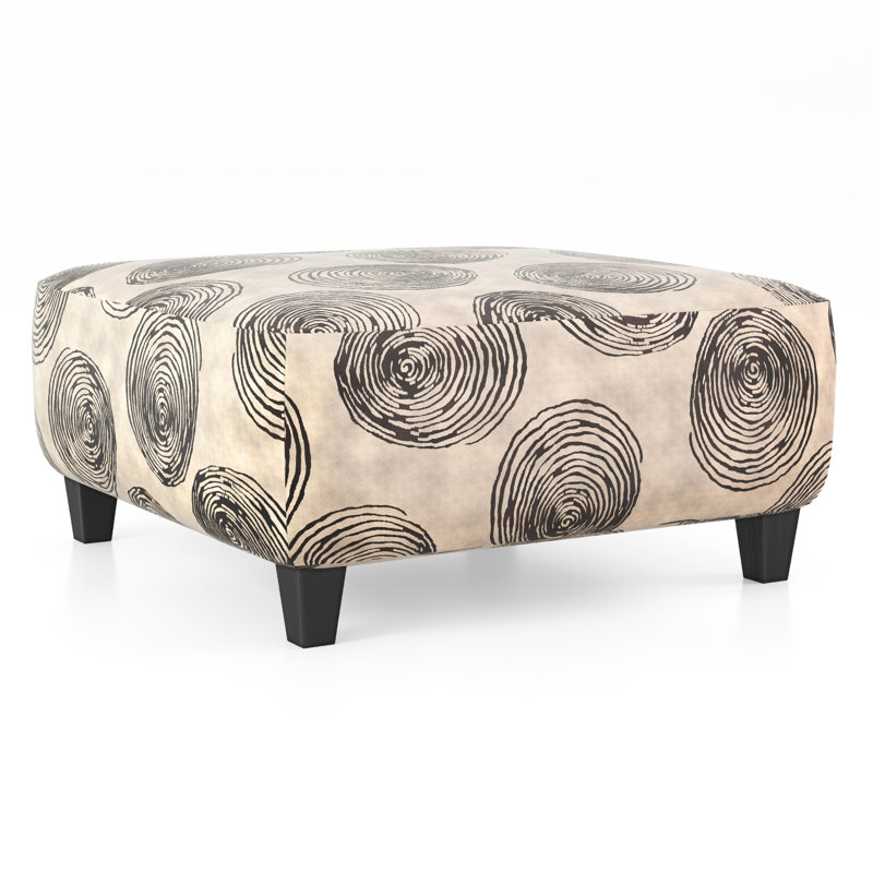 Adaley Upholstered Ottoman, Brown