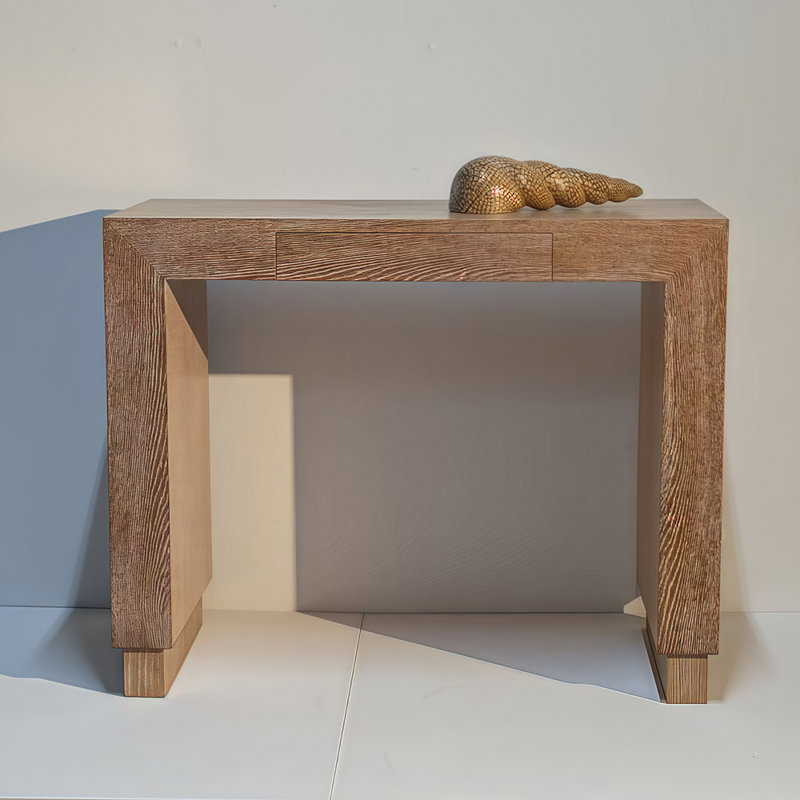 Console moderne de style français, H 29,5 po x l 47,2 po x P 18,1 po
