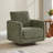Assiatou 30'' W Upholstered Swivel Armchair With Wooden Base-561162218