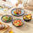  24-Piece Gray Reactive Glaze Ceramic Dinnerware Set for 6-40093334