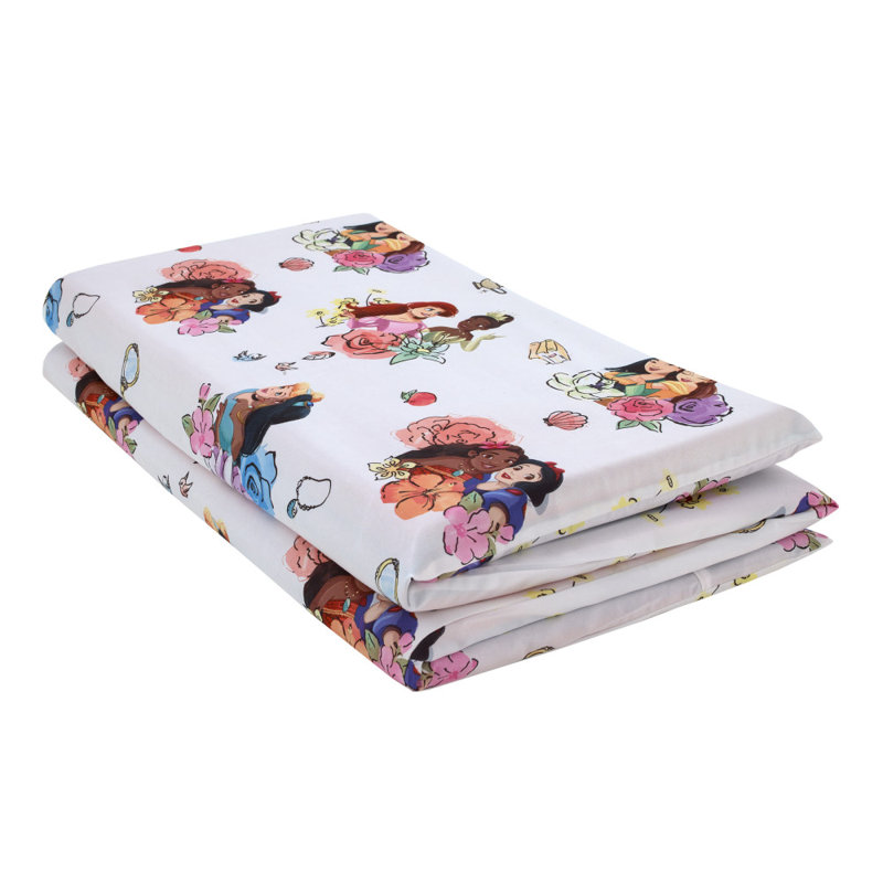 Drap-housse Nojo Disney Princesses Courage and Kindness