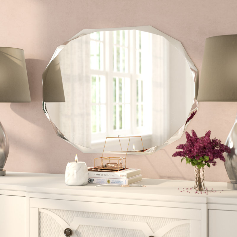 Miroir de salle de bain, H 31,5 po x l 23,6 po x P 0,5 po