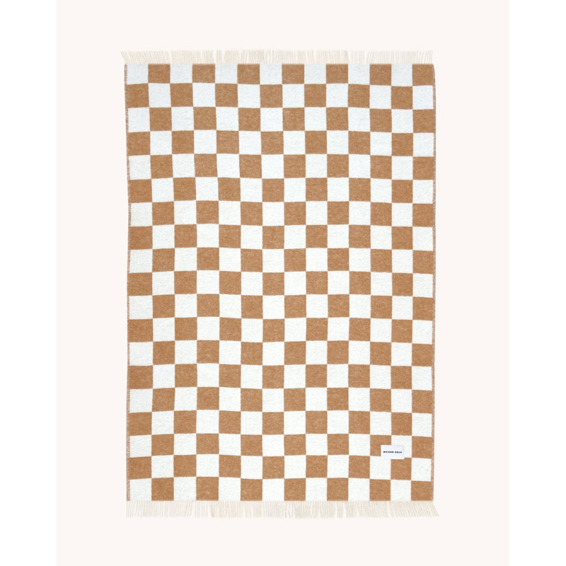 Throw Blanket, Terra/White