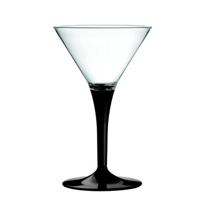 Polycarbonate Martini Glass - 12 Pieces