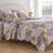 Greenland Home Fashions French Country Multi 2-Piece Twin Size Quilt Set 68x88 + 20x26-109025716
