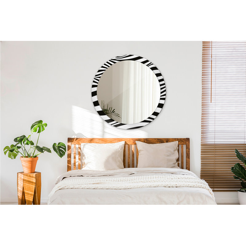 Huldar Glass Flat Wall Mirror