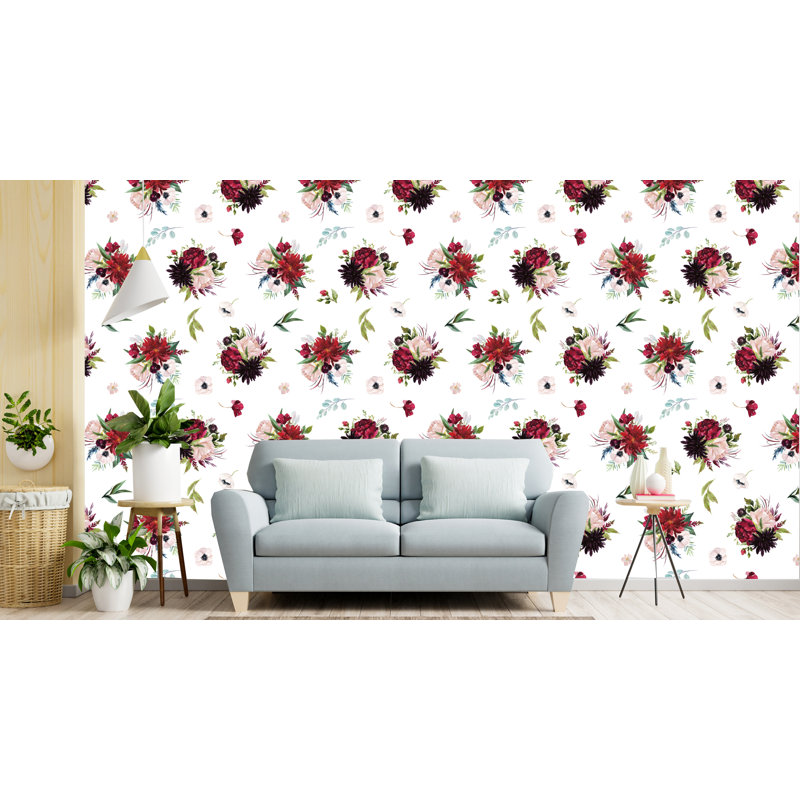 Rouleau de papier peint adhésif lisse L 10 pi x l 24 po