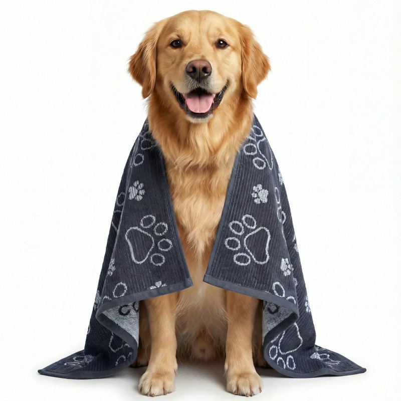 Serviette de bain pour chien Drytek, Rose, Pink
