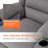  360° Swivel Rocking Recliner Chair for Nursery Bedroom with Massage and Heating-55405472