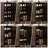 48 Pair Shoe Storage Cabinet with Adjustable Shelves,Shoe Organizer for Entryway-112291084