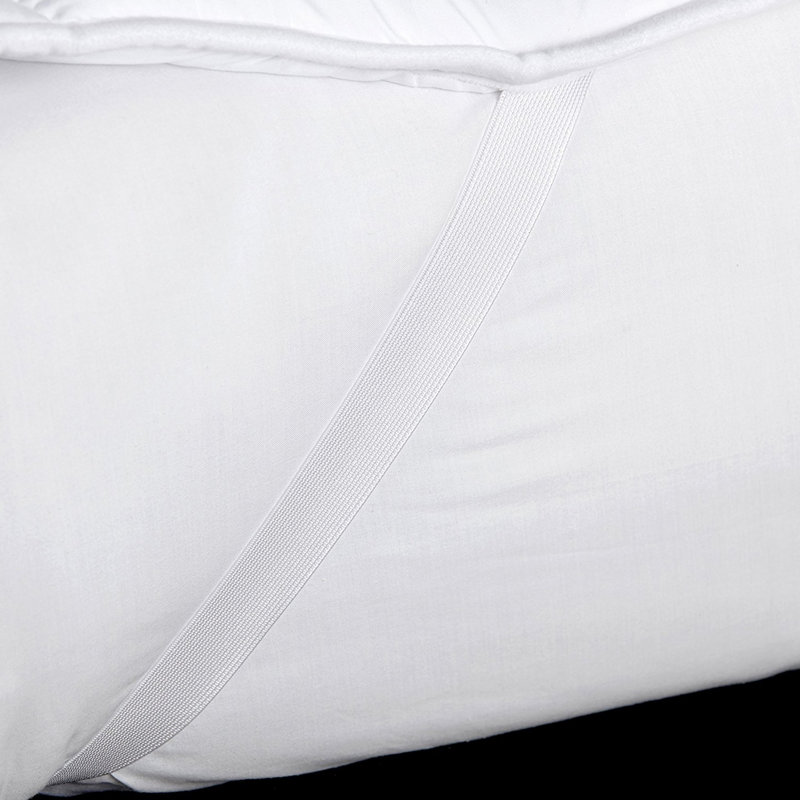 Snuggledown Scandinavian Hollowfibre Quilted Soft Touch Mattress Topper Machine Washable, Super King (6')