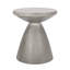Table d'appoint d'extérieur légère en béton avec un design élégant - Fin prêt à l'emploi pour un attrait moderne