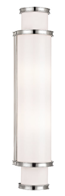 Malcolm LED Bath Bar, Polished Nickel