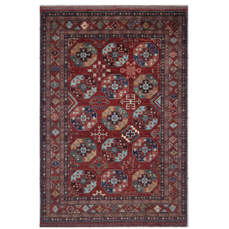 One-of-a-Kind 6' X 8'9" Hand Knotted Area Rug