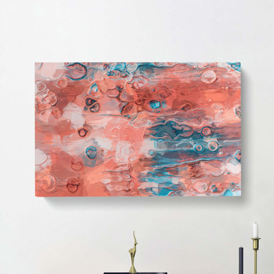 Promises In Abstract - Wrapped Canvas