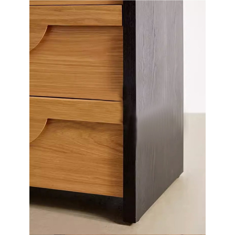 Modern Simple Solid Wood Accent Cabinet