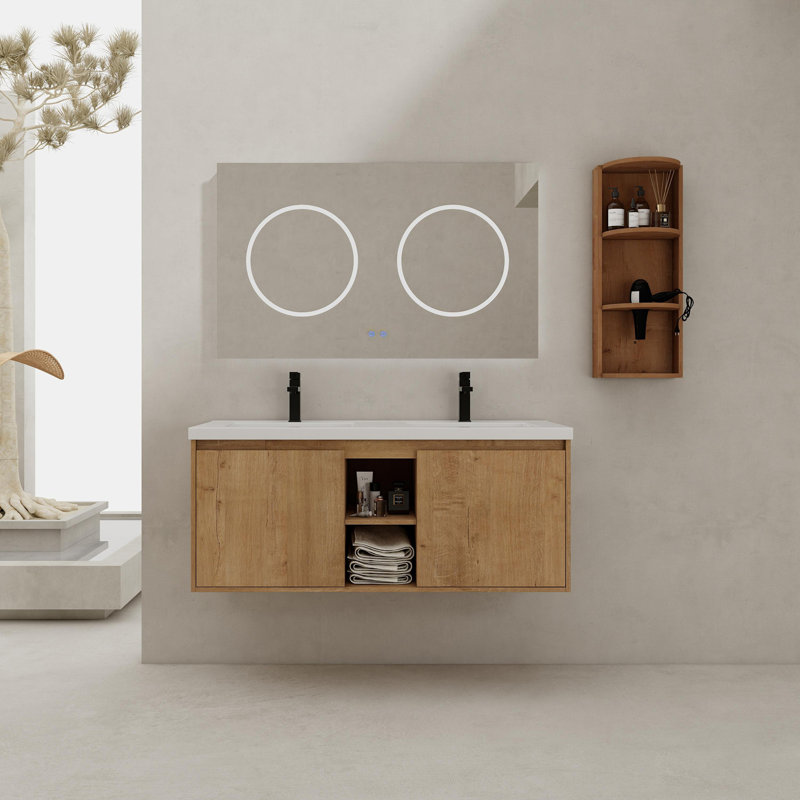 Wall-Mounted Bathroom Vanity