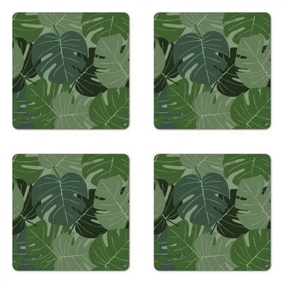 Square 4 Piece Coaster Set