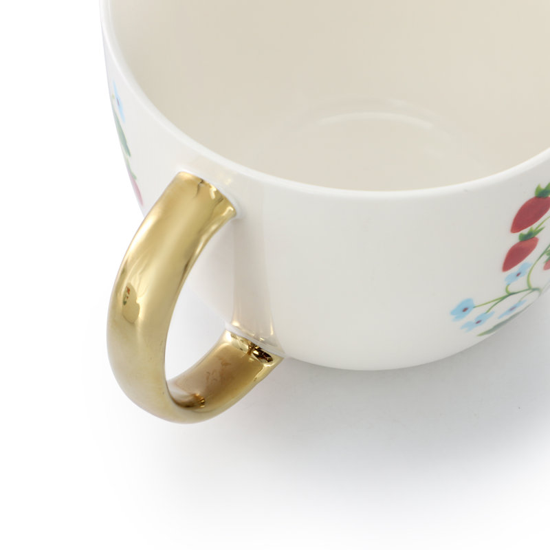 Gibson Home Inspired Gardens 8 Piece 17.5 Ounce Ceramic Assorted Mug Set