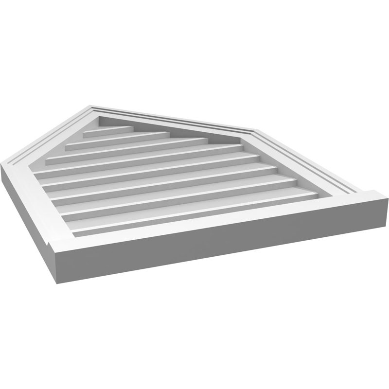 Ventilateur à pignon en uréthane non-fonctionnel Signature, H 30 po x l 22 po x P 2 po