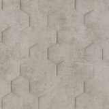 The Loft Collection Geometric Hexagon Wallpaper Roll