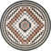 Leighton SpinClean Machine Washable Southwestern Medallion Area Rug
