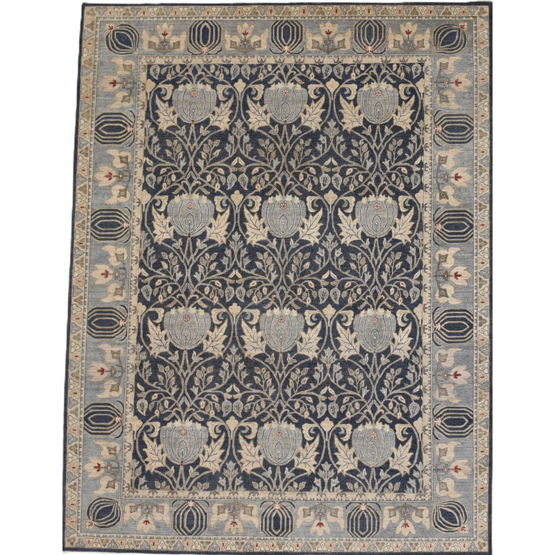 Tapis traditionnel en laine noué à la main