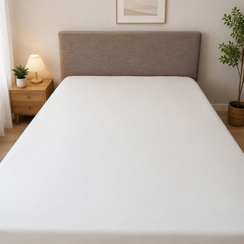 Protège-matelas hypoallergénique avec fermeture éclair étanche