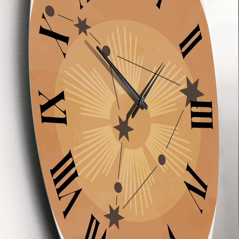 Horloge murale astrologique, Moyen