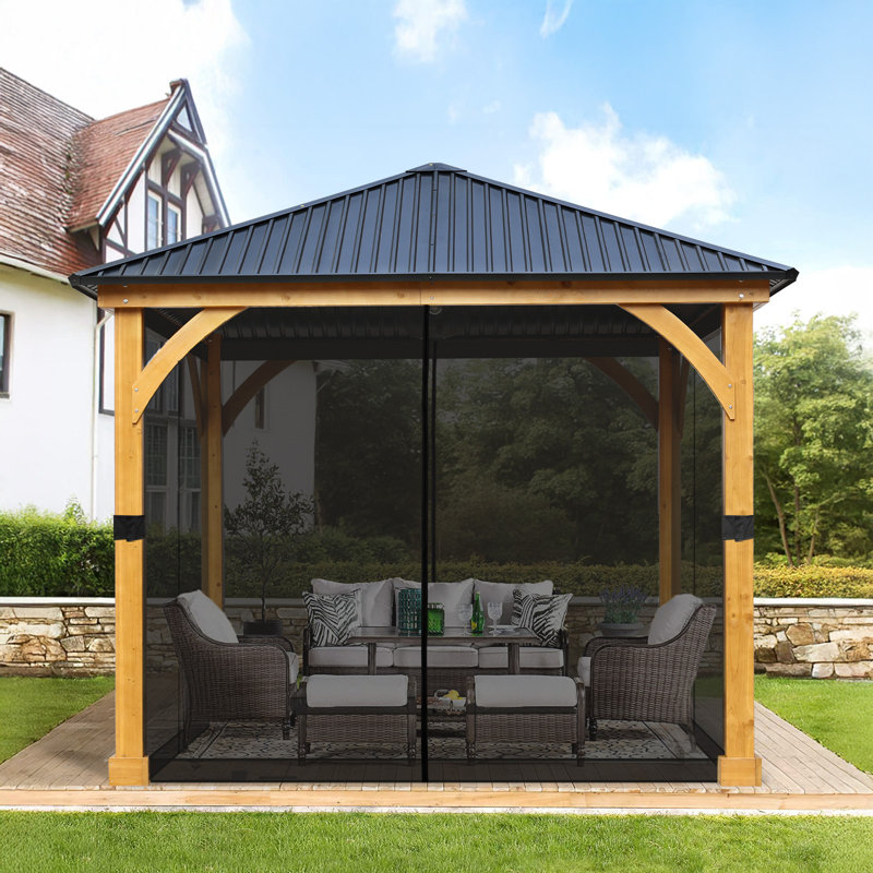 Remplacement de l'écran de moustiquaire universel Gazebo, 10 pi x 10 pi