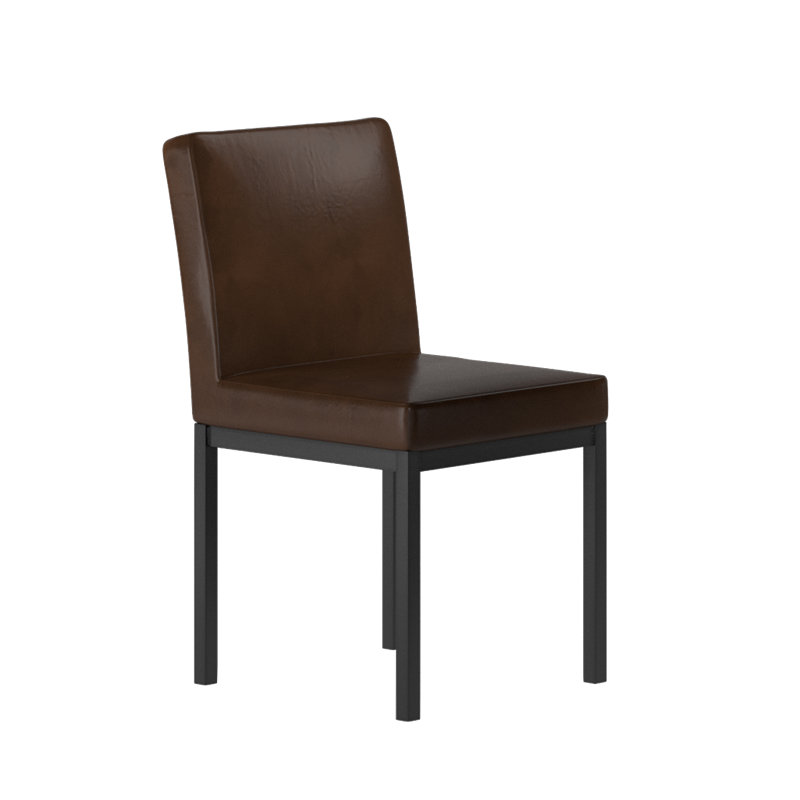 Chaise de salle à manger Auburn, Brun foncé, Brun foncé
