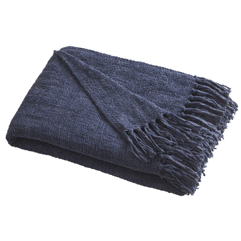 Estelline Throw Blanket, Blue