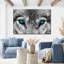 «Cool Wolf», reproduction sur toile-1197397116