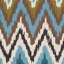 Sonny Hand-Loomed  Cotton Blue/Grey/Brown Area Rug-19275270