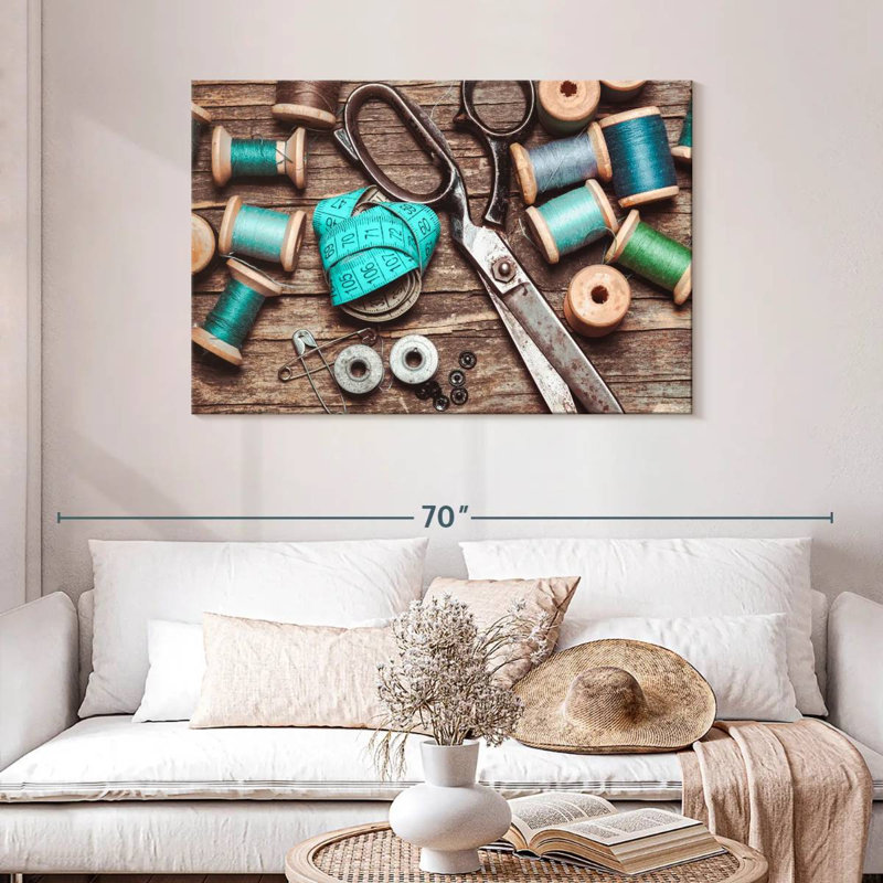 Senne Sewing, 30" H x 45" W