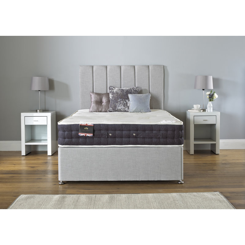 Extra Firm Orthopaedic 25cm Open Coil Mattress, Provide Better Spine Alignment and Back Support. Ideal for back pain relief and heavy sleeper.