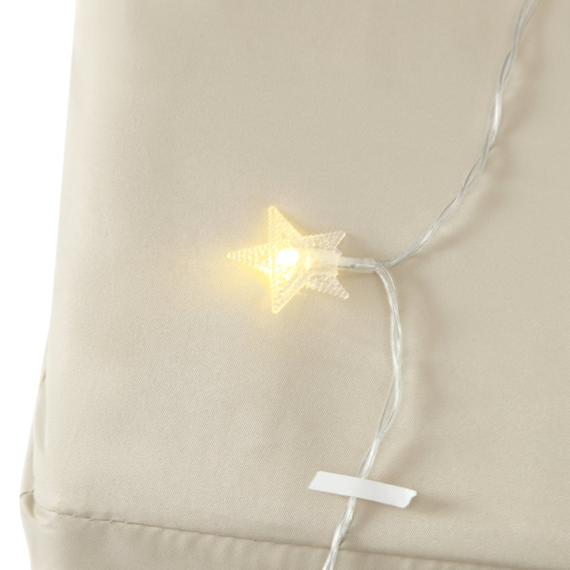 Tente de jeu pour enfants avec tapis, lumières, maisonnette pour tout-petits avec fenêtres, tentes de jeu intérieures et extérieures