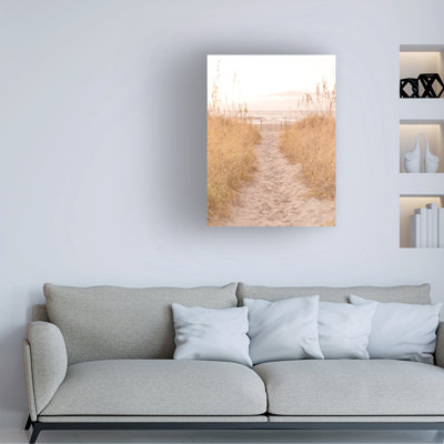 Life Beautifulee Walk To Vacation Canvas Art