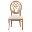 Chaise d'appoint rembourrée Azurae