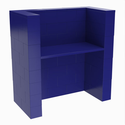 48" Tall Simplicity Desk Kit
