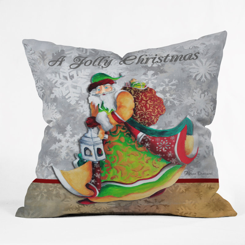 Coussin Madart Inc A Jolly Christmas, 26 po x 26 po
