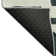 Premium Machine Washable Prisco Black Rug
