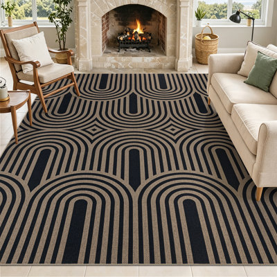 Tapis tissé pour l'intérieur et l'extérieur 