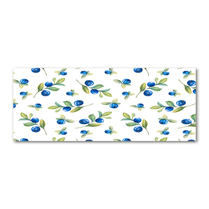 Blueberries - Wrapped Canvas Print