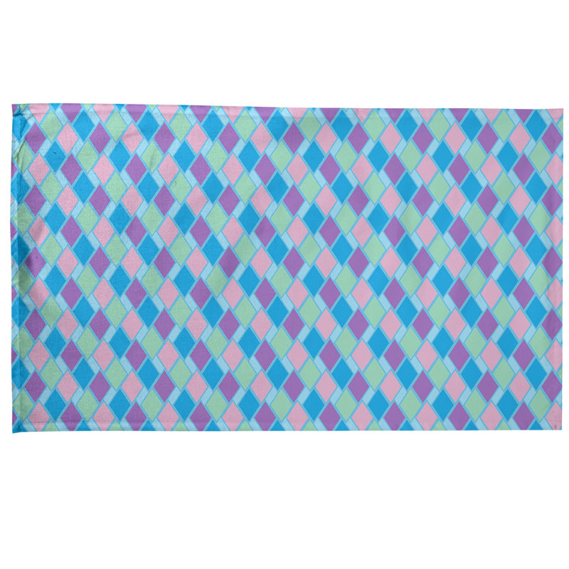 Mcguigan Tea Towel Kitchen Towel, Cotton Twill, Blue/Pink