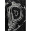 Rapture Gray/Black Abstract Luxury Area Rug-68867666