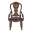 Chaise avec accoudoirs Haierst (ensemble de 2)
