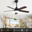 Derick 5-Blade Modern Ceiling Fan with LED Light and Remote Control-369074906-379626993
