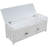 Linen Blend Upholstered Storage Bench-498423902